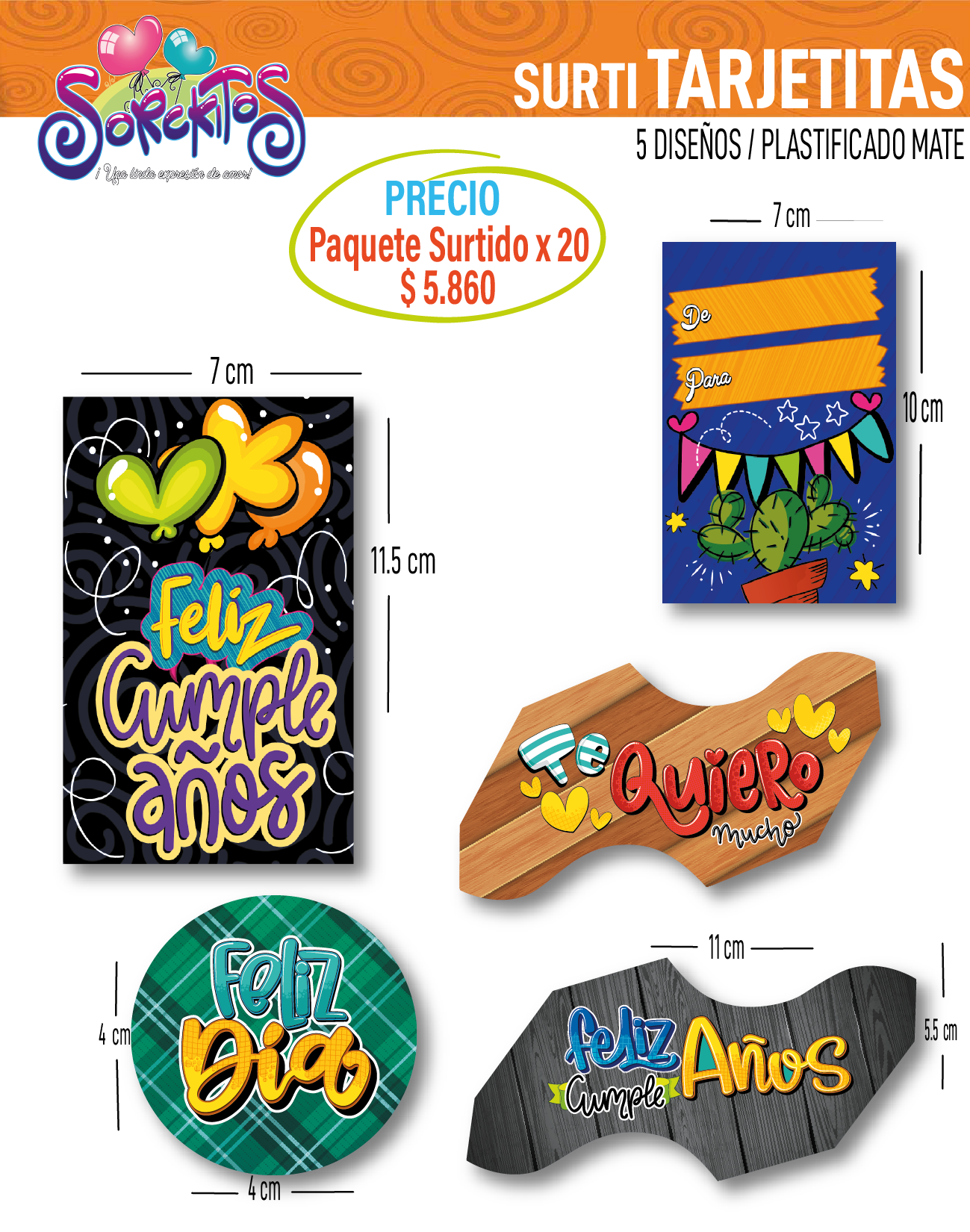 TARJETA - SURTI TARJETITAS
