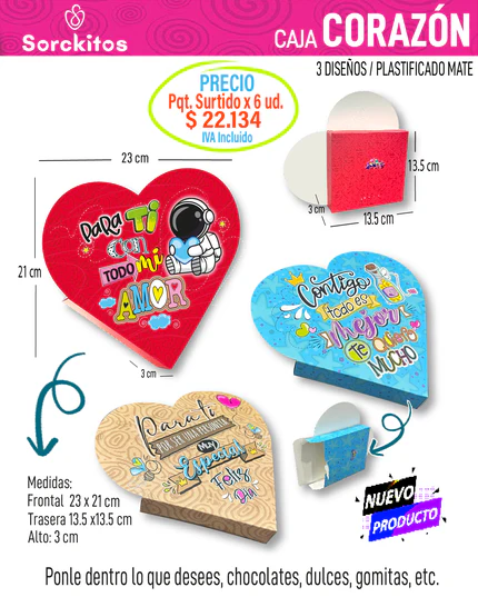 CAJA CORAZÓN
