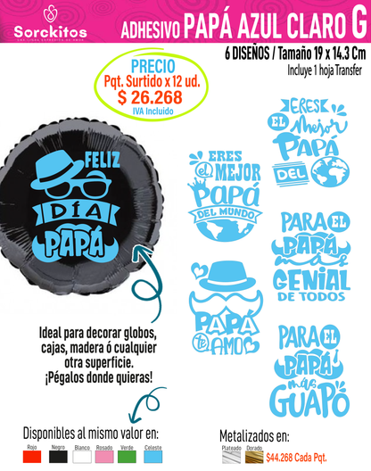 ADHESIVOS DE PAPÁ