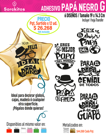 ADHESIVOS DE PAPÁ