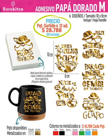 ADHESIVOS DE PAPÁ
