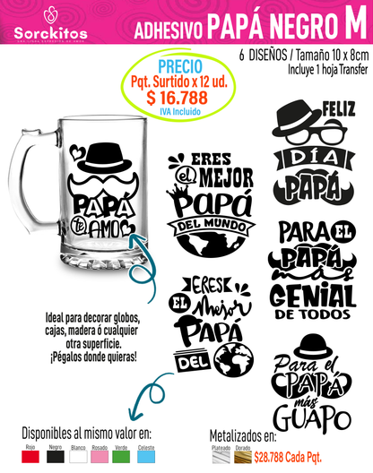 ADHESIVOS DE PAPÁ