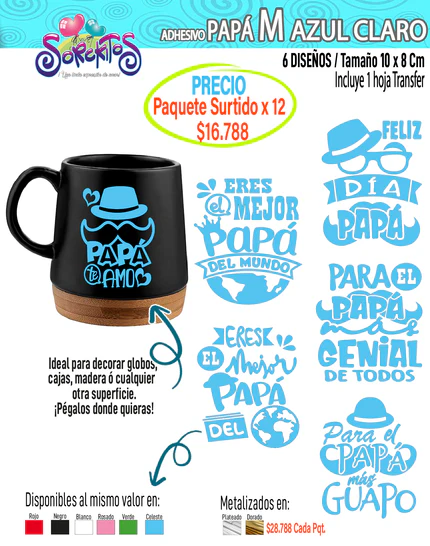 ADHESIVOS DE PAPÁ