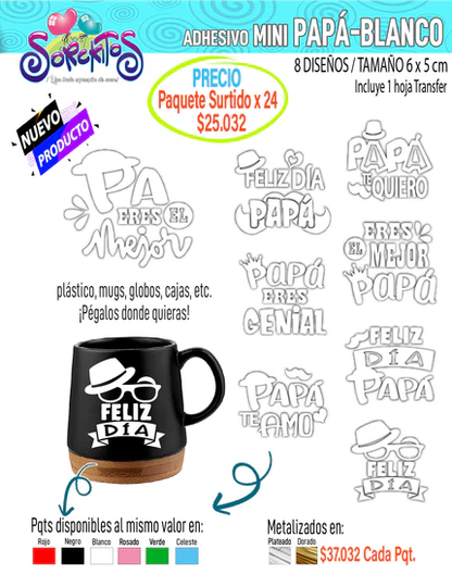 ADHESIVOS DE PAPÁ