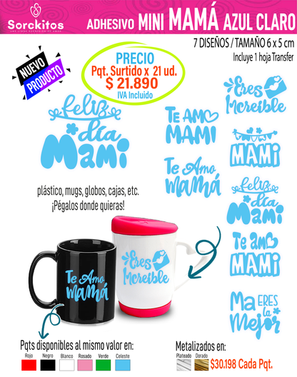ADHESIVOS DE MAMÁ