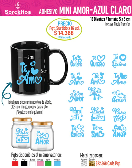 ADHESIVOS DE AMOR
