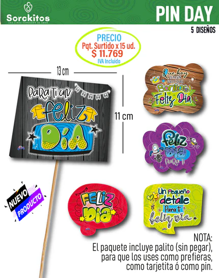 PIN DE FELIZ DIA