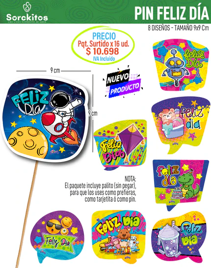 PIN DE FELIZ DIA